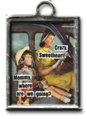 Mommy Going Crazy Collage-mommy, child, daughter, going crazy, retro, collage