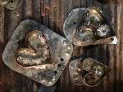 Rhinestone Resin Hearts