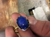 Brass Oval Mood Ring