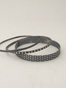 Dots & Honeycomb Sterling Bangles