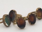Brass Oval Mood Ring