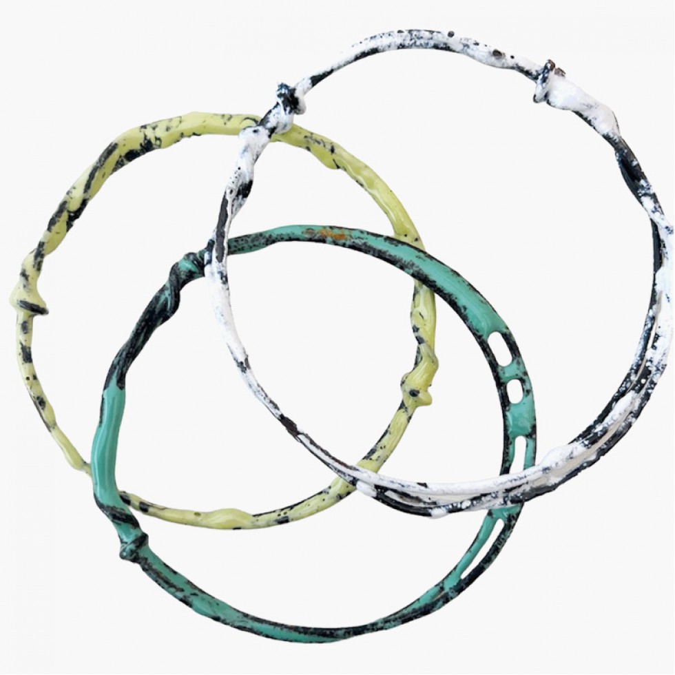Enameled Dipped Bangles
