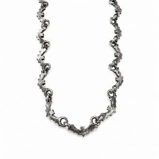 Hand Cast Sterling Silver Halloween Bat Chain Necklace | Bracelet | Anklet Hand Cast Sterling Silver Halloween Bat Chain Necklace | Bracelet | Anklet
