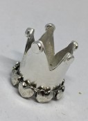 Sterling Silver Crown Ring