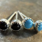 NEW Tiny Gemstone Studs for Newly Pierced Ears