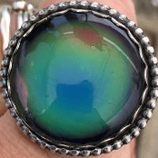 Mood Ring & Sterling Silver