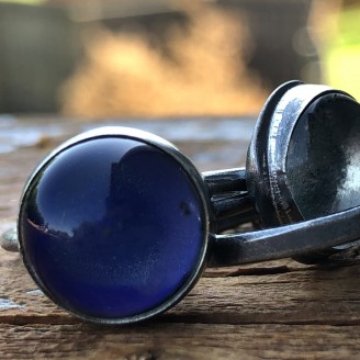 Sterling Silver Round Mood Ring (SOLD)