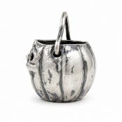 Vintage Paper Mâché Pumpkin Candy Basket Charm Vintage Paper Mâché Pumpkin Candy Basket Charm