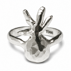Hand Sculpted & Cast Sterling Silver Ring (Pineapple or Cactus)