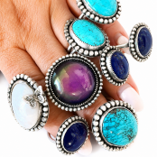 Sterling Silver Color Changing Mood Ring Sterling Silver Color Changing Mood Ring