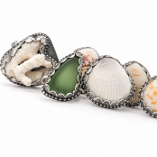 Custom Sterling Silver Costal Collection Souvenir Ring