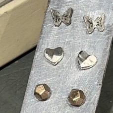 Hand Cast Earring Studs
