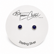 Lapis Lazuli Sterling Silver Stud Earrings Lapis Lazuli Sterling Silver Stud Earrings