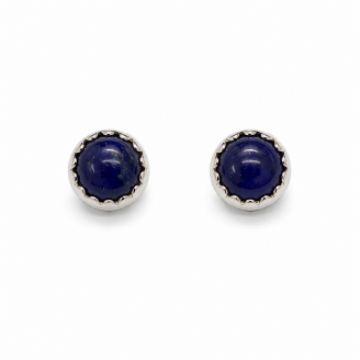 Lapis Lazuli Sterling Silver Stud Earrings Lapis Lazuli Sterling Silver Stud Earrings