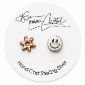 Hand Cast Custom Mix & Match Earring Studs Hand Cast Custom Mix & Match Earring Studs