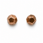 Geometric Stud Earrings – Hand Cast 925 Sterling Silver Geometric Stud Earrings – Hand Cast 925 Sterling Silver