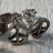 Hand Cast Earring Studs
