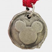 Hand Cast Sterling Silver Wax Seal Pendants